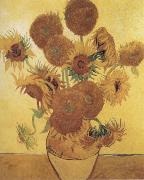 Vincent Van Gogh Sunflowers oil painting reproduction